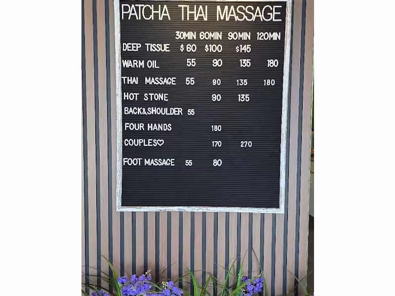 Patcha Thai Massage & Spa