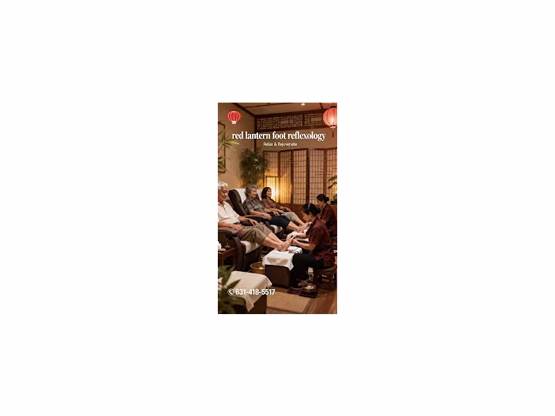 New Red Lantern Foot Reflexology