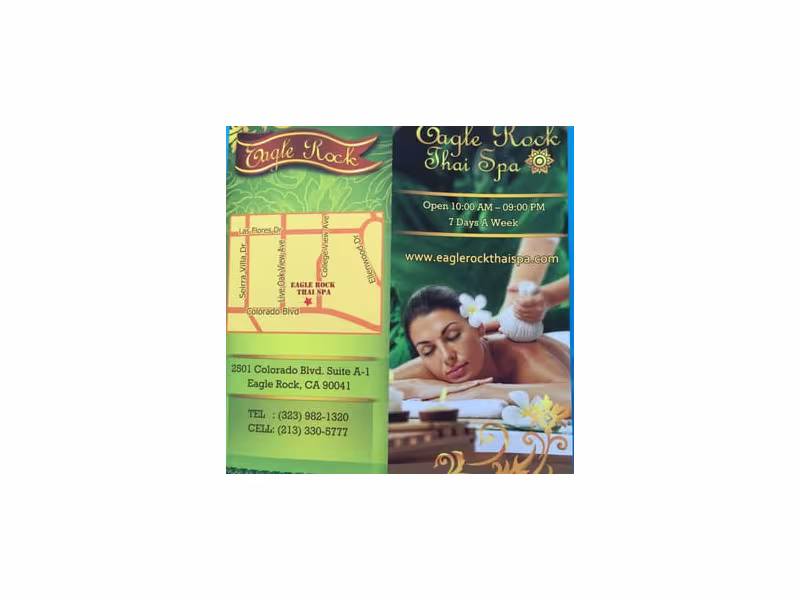 Eagle Rock Thai Spa