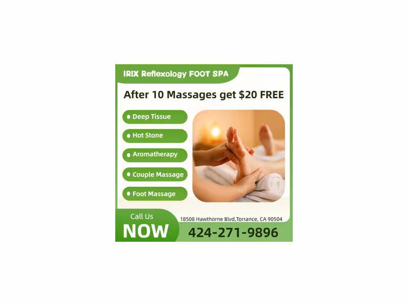 IRIX Reflexology Foot Spa