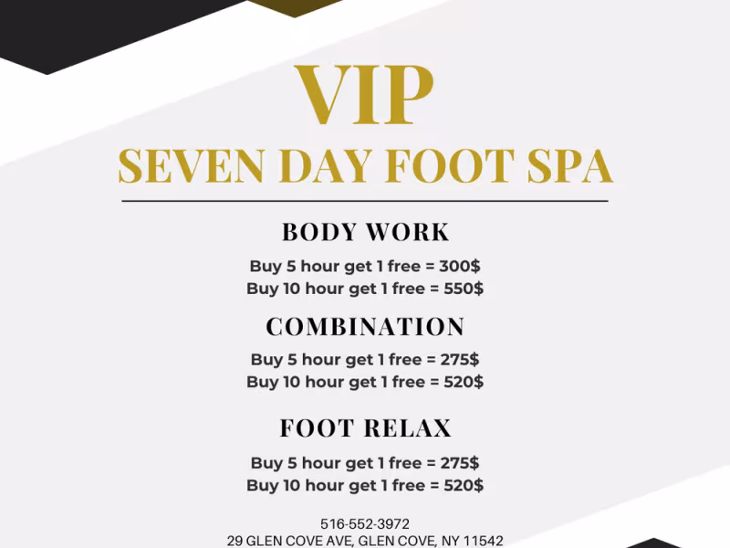 Seven Day Foot Spa