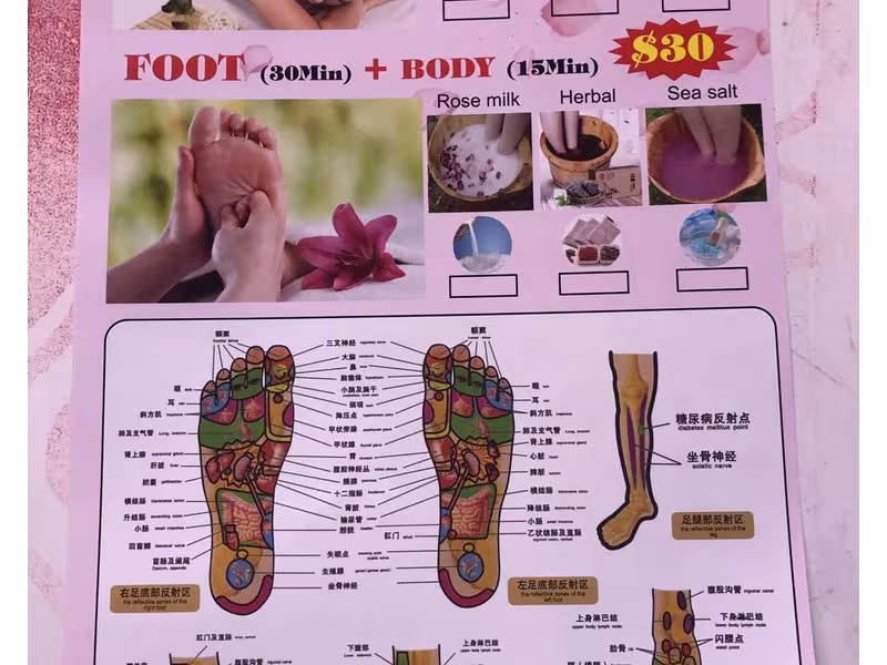 Zheng yi foot spa 正一足疗