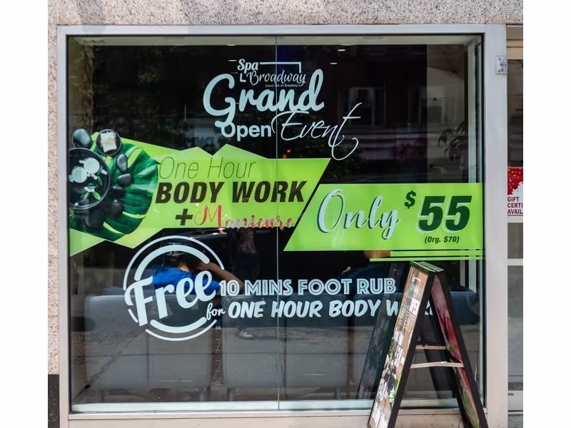 Spa Massage Broadway