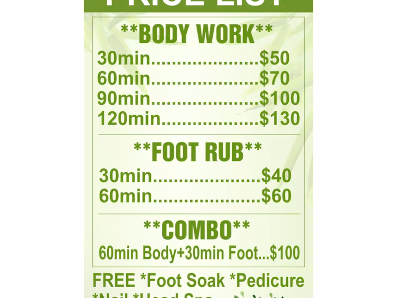 Asian Aromatherapy Spa