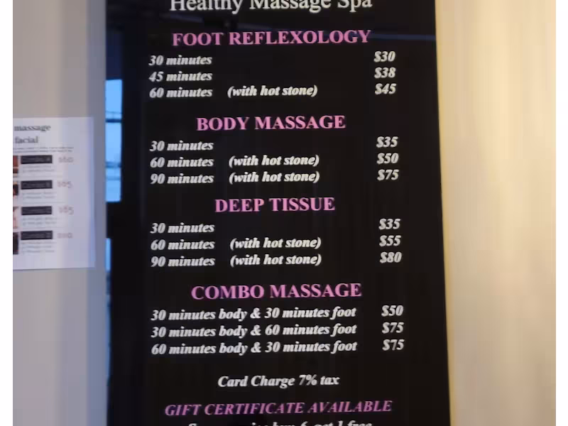 Healthy Massage Spa