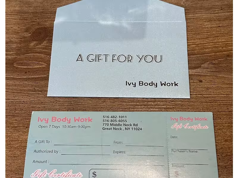 IVY Body Work Spa