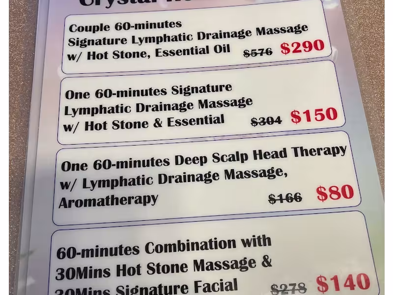 Crystal Relaxing Spa