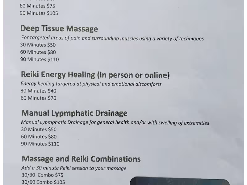 Massage and Reiki by Janelle Callahan