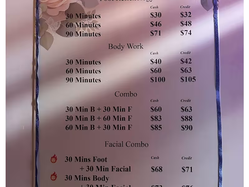W Foot Spa